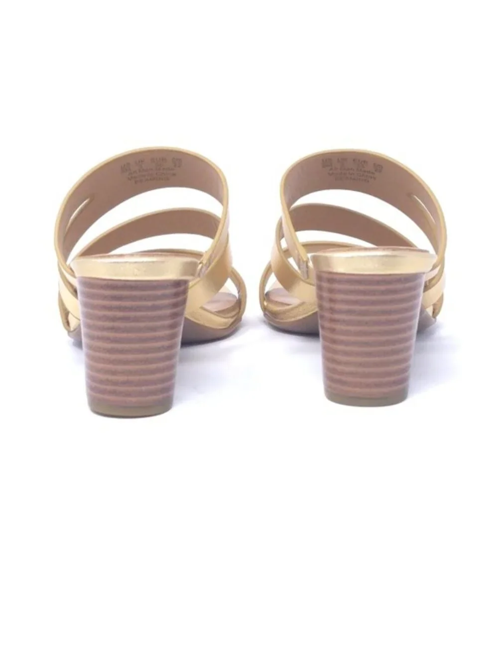 Naturalizer Beaming Sandal Straps Gold 5M